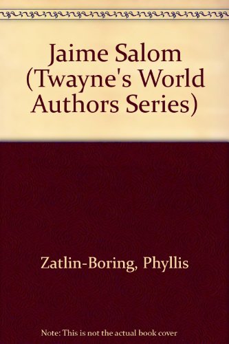 Imagen de archivo de Jaime Salom (Twayne's World Authors Series) a la venta por WeSavings LLC