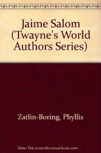 Stock image for Jaime Salom (Twayne's World Authors Series) for sale by WeSavings LLC