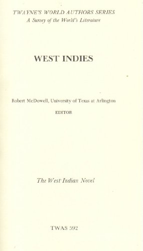 9780805764345: The West Indian Novel (Twayne's World Authors Series)