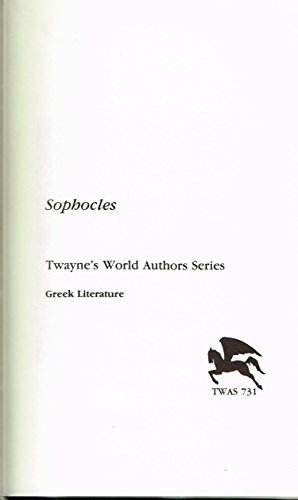 Beispielbild fr Sophocles zum Verkauf von Better World Books