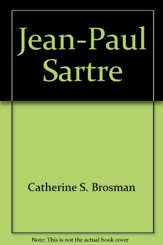 Beispielbild fr Jean-Paul Sartre zum Verkauf von Nelsons Books
