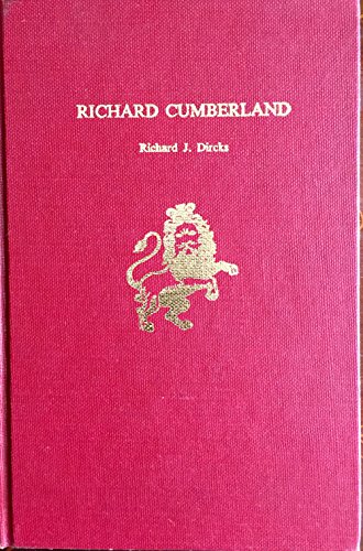 Stock image for Richard Cumberland for sale by Better World Books: West