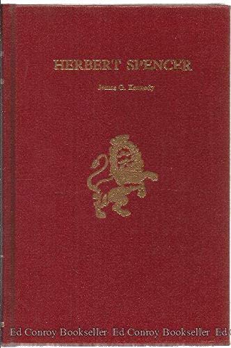 Herbert Spencer (Twayne English Authors Series)