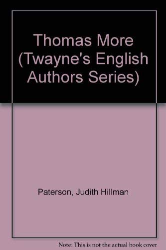 9780805767117: Thomas More (Twayne's English Authors Series)