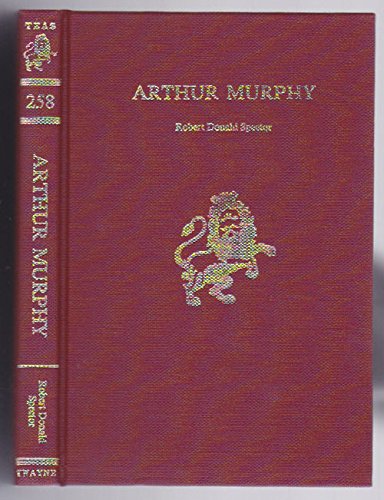 Imagen de archivo de Arthur Murphy (Twayne's English authors series ; TEAS 258) a la venta por Irish Booksellers