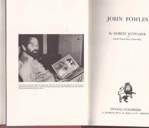 Beispielbild fr JOHN FOWLES zum Verkauf von Russ States
