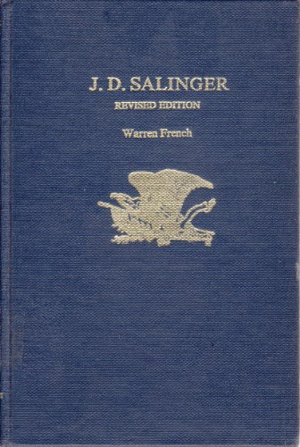 Beispielbild fr J. D. Salinger zum Verkauf von Better World Books