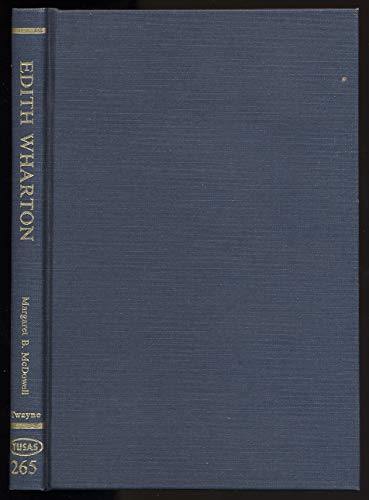 Stock image for Edith Wharton (Twayne's United States authors series ; TUSAS 265) for sale by SecondSale