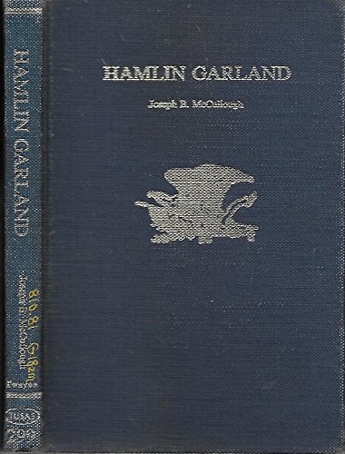 Beispielbild fr Hamlin Garland zum Verkauf von ThriftBooks-Atlanta