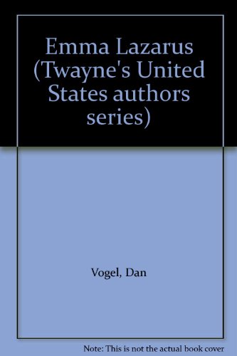 9780805772333: Emma Lazarus (Twayne's United States authors series)