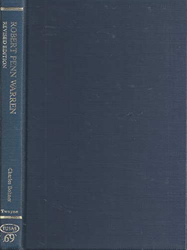 9780805773453: Robert Penn Warren (Twayne's United States Authors Series)