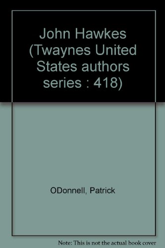 9780805773514: John Hawkes (Twayne's United States authors series)