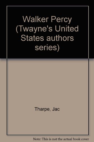 Imagen de archivo de Walker Percy (Twayne's United States Authors Series, Tusas 449) a la venta por HPB Inc.