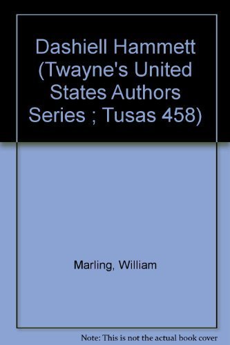 9780805773989: Dashiell Hammett (Twayne's United States Authors Series ; Tusas 458)