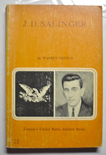 Stock image for J. D. Salinger (Twayne's United States Authors Seres) for sale by Book Alley
