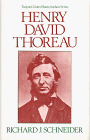 Beispielbild fr Henry David Thoreau zum Verkauf von Better World Books