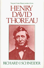 9780805774955: Henry David Thoreau (Twayne's united states authors series, 497)
