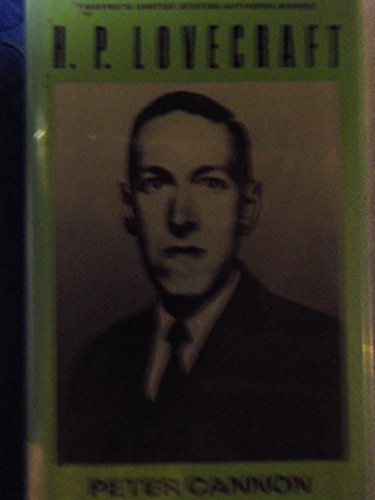 H.P. Lovecraft (Twayne's United States Authors Series) (9780805775396) by Cannon, Peter