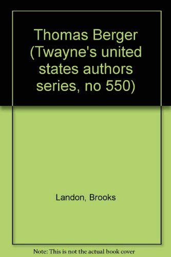 Thomas Berger (Twayne's United States Authors Series)