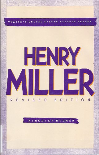 9780805776072: Henry Miller (Twayne's United States Authors Series)