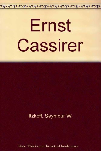 Beispielbild fr Ernst Cassirer zum Verkauf von Better World Books