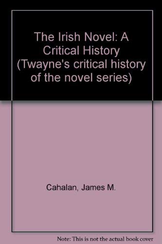 Stock image for The Irish Novel: A Critical History (Twayne's Critical History of the Novel) for sale by WeSavings LLC
