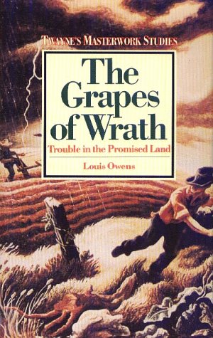 Imagen de archivo de The Grapes of Wrath: Trouble in the Promised Land (Twayne's Masterwork Studies) a la venta por Wonder Book