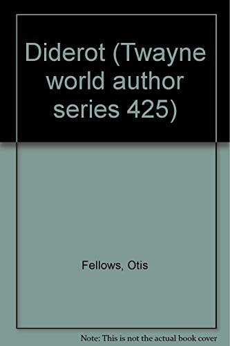Imagen de archivo de Diderot Updated Edition (Twayne's World Authors Series) a la venta por GuthrieBooks