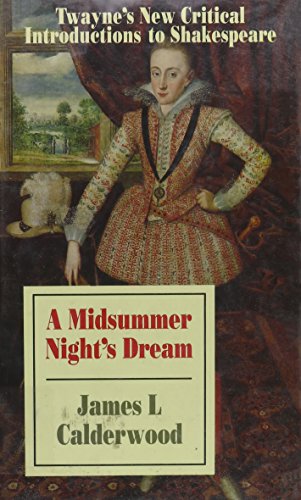 9780805787337: A Midsummer Night's Dream (No. 14) (Twayne's New Critical Introductions to Shakespeare)