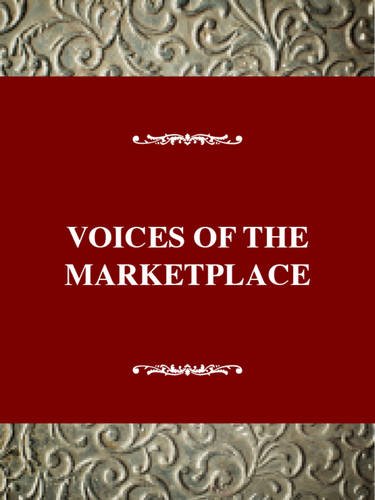 Stock image for Voices of the Marketplace: American Thought and Culture, 1830-1860 for sale by ThriftBooks-Atlanta