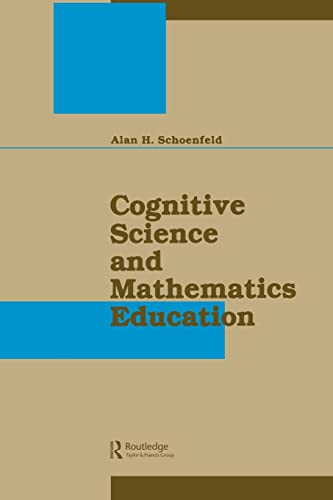 Imagen de archivo de Cognitive Science and Mathematics Education a la venta por Better World Books