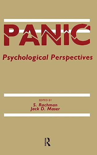 Panic: Psychological Perspectives (9780805800913) by Rachman, S.; Maser, Jack D.