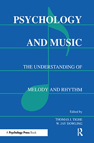 Stock image for Psychology and Music: The Understanding of Melody and Rhythm for sale by Foggy Mountain Books