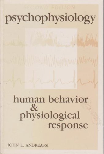 Imagen de archivo de Psychophysiology: Human Behavior and Physiological Response. 2nd Edition (Paper) a la venta por HPB-Red