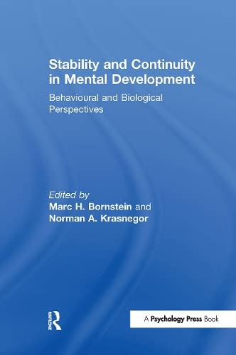 9780805802030: Stability and Continuity in Mental Development: Behavioral and Biological Perspectives