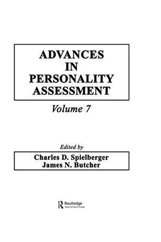 Imagen de archivo de Advances in Personality Assessment: Volume 7 (Advances in Personality Assessment Series) a la venta por Zubal-Books, Since 1961