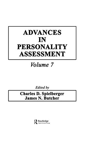 Stock image for Advances in Personality Assessment: Volume 7 (Advances in Personality Assessment Series) for sale by Bookmonger.Ltd