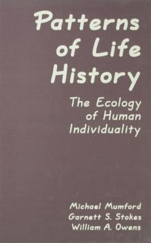 9780805802252: Patterns of Life History: The Ecology of Human Individuality (Applied Psychology Series)