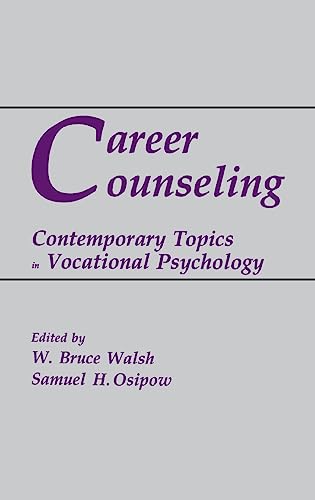 Imagen de archivo de Career Counseling: Contemporary Topics in Vocational Psychology a la venta por HPB-Red