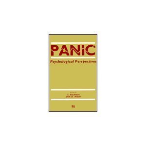 Stock image for Panic: Psychological Perspectives for sale by Irish Booksellers