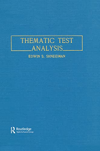 9780805803679: Thematic Test Analysis