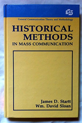 9780805804331: Historical Methods in Mass Communication (Routledge Communication Series)