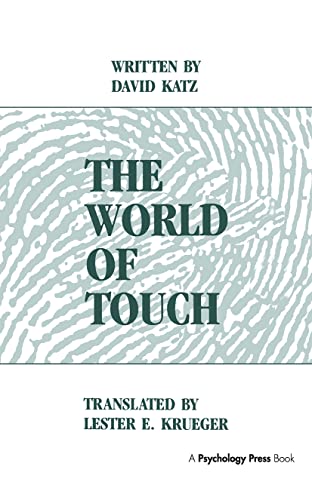 The World of Touch (9780805805291) by Katz, David