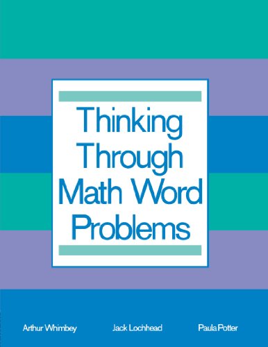 Beispielbild fr Thinking Through Math Word Problems zum Verkauf von BookHolders