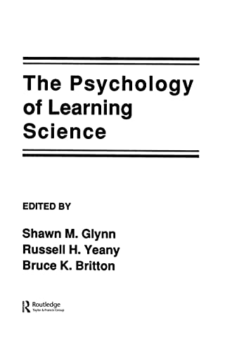Imagen de archivo de The Psychology of Learning Science a la venta por HPB-Red