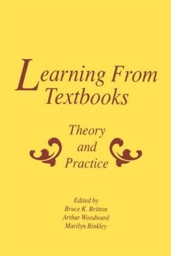 Beispielbild fr Learning from Textbooks : Theory and Practice zum Verkauf von Better World Books