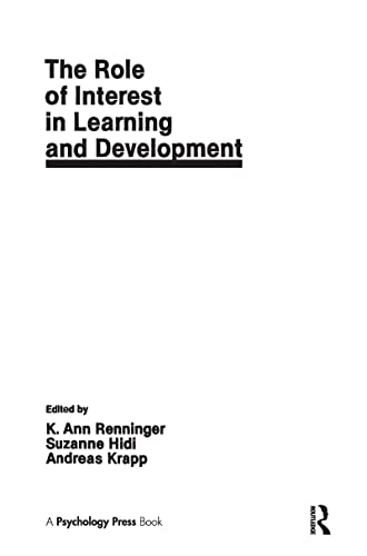 Beispielbild fr The Role of interest in Learning and Development zum Verkauf von AwesomeBooks