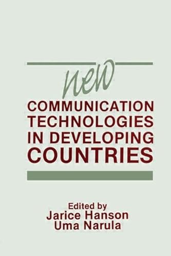 Beispielbild fr New Communication Technologies in Developing Countries (Routledge Communication Series) zum Verkauf von Bookmonger.Ltd