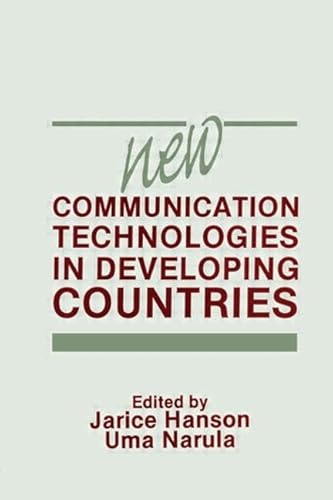 9780805808469: New Communication Technologies in Developing Countries (Routledge Communication Series)