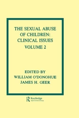 Imagen de archivo de The Sexual Abuse of Children a la venta por Blackwell's